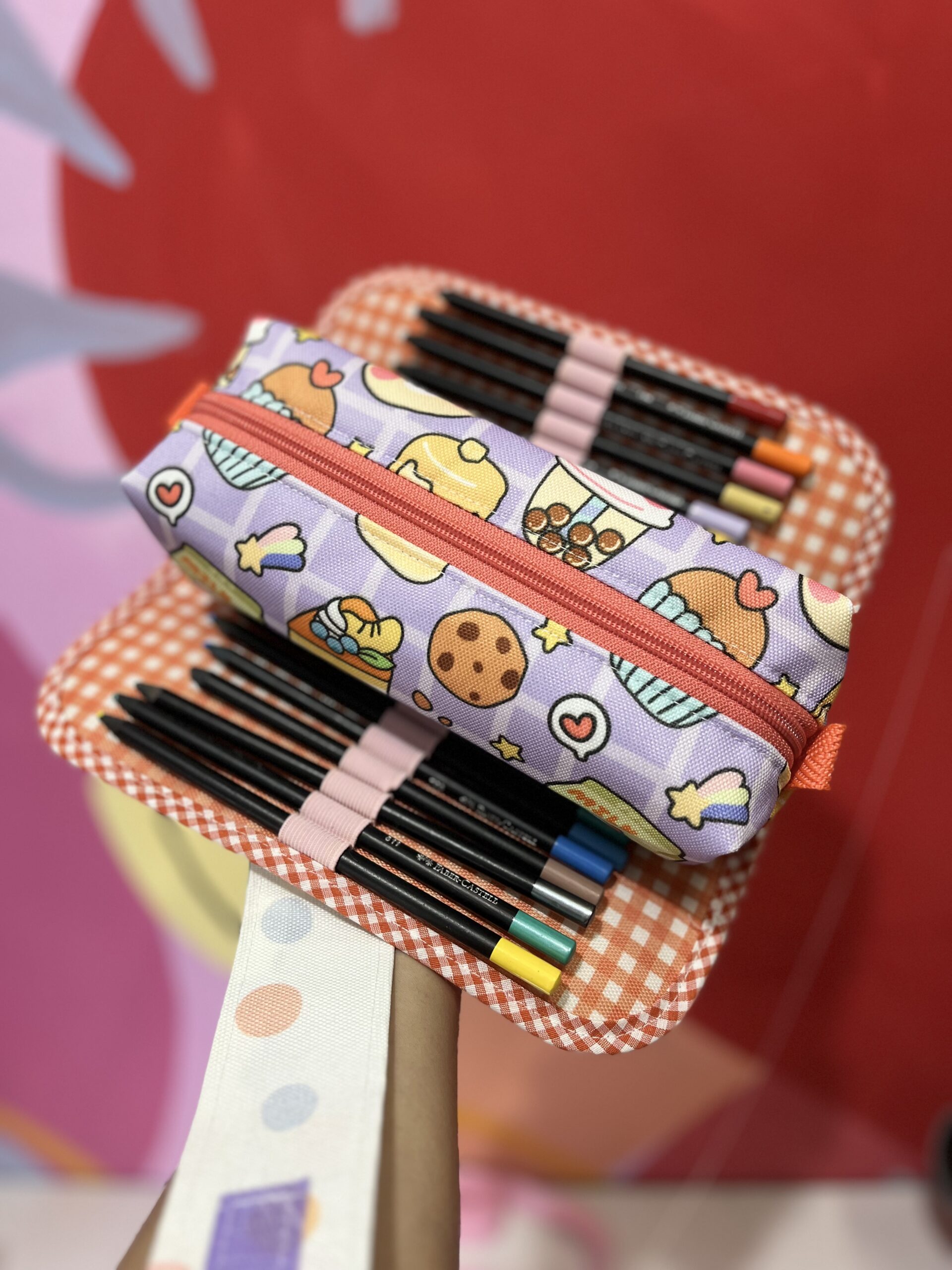 Cartuchera desplegable